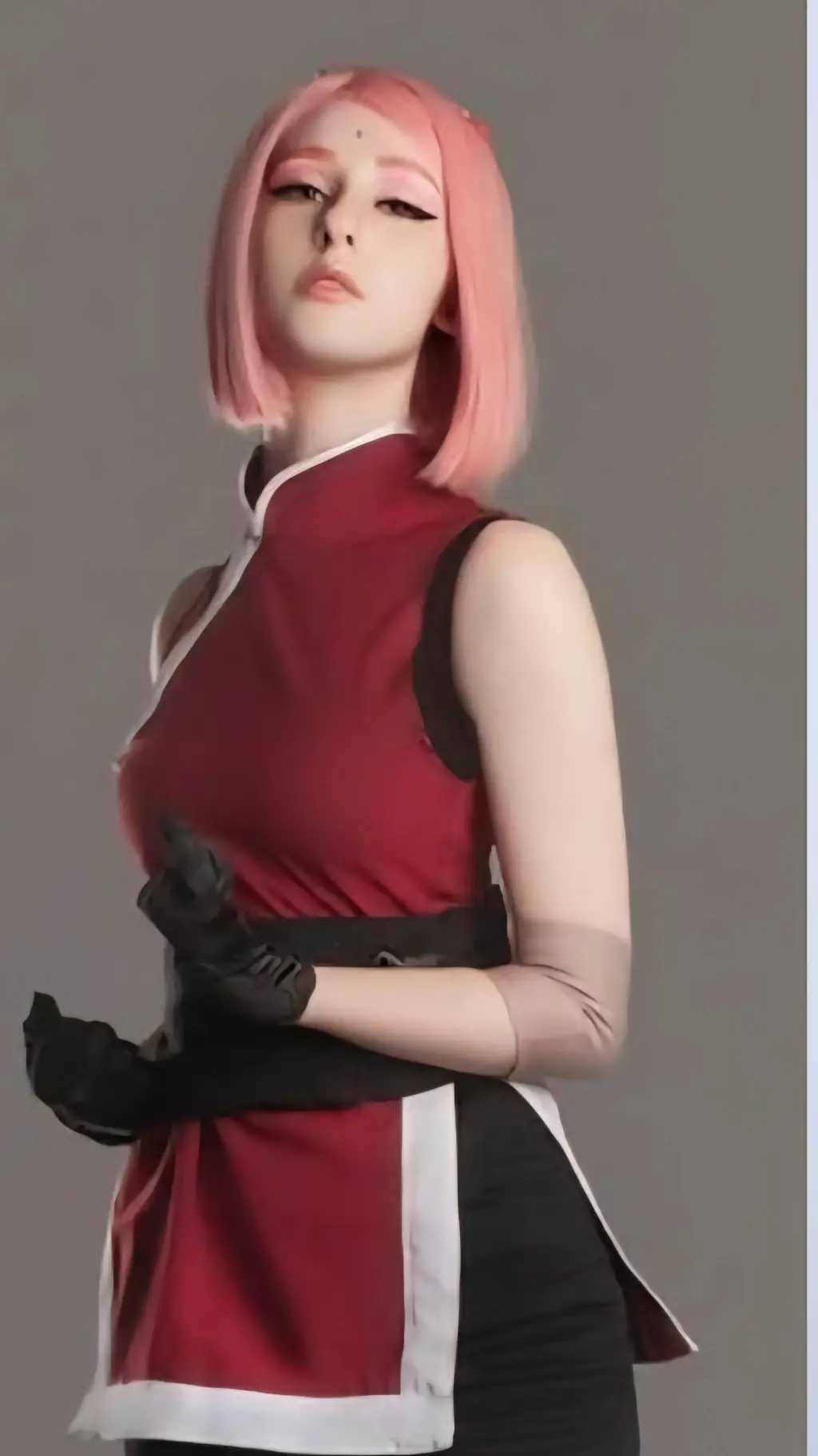 ai character: Sakura Haruno background