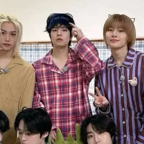 chat with ai character: 🌼pijamada con skz🌼