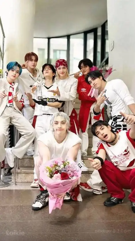 ai character: stray kids  background