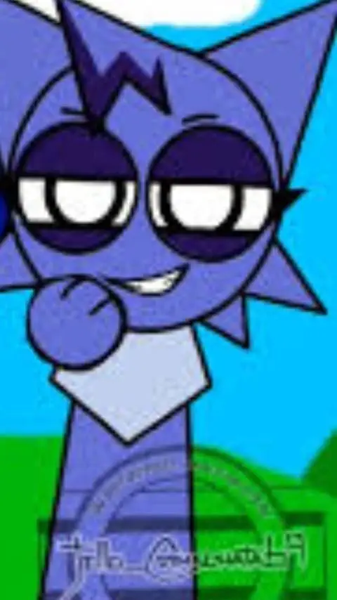 ai character: indigo sprunki background