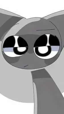 ai character: gray background