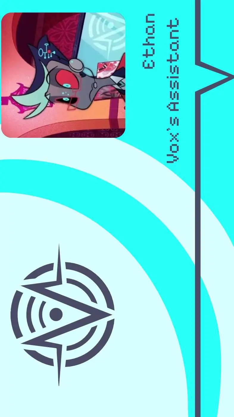 ai character: Ethan/Papermint background