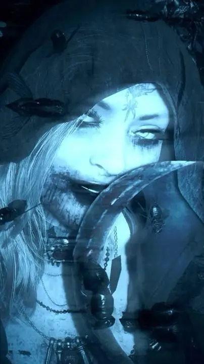 ai character: Bela dimitrescu background