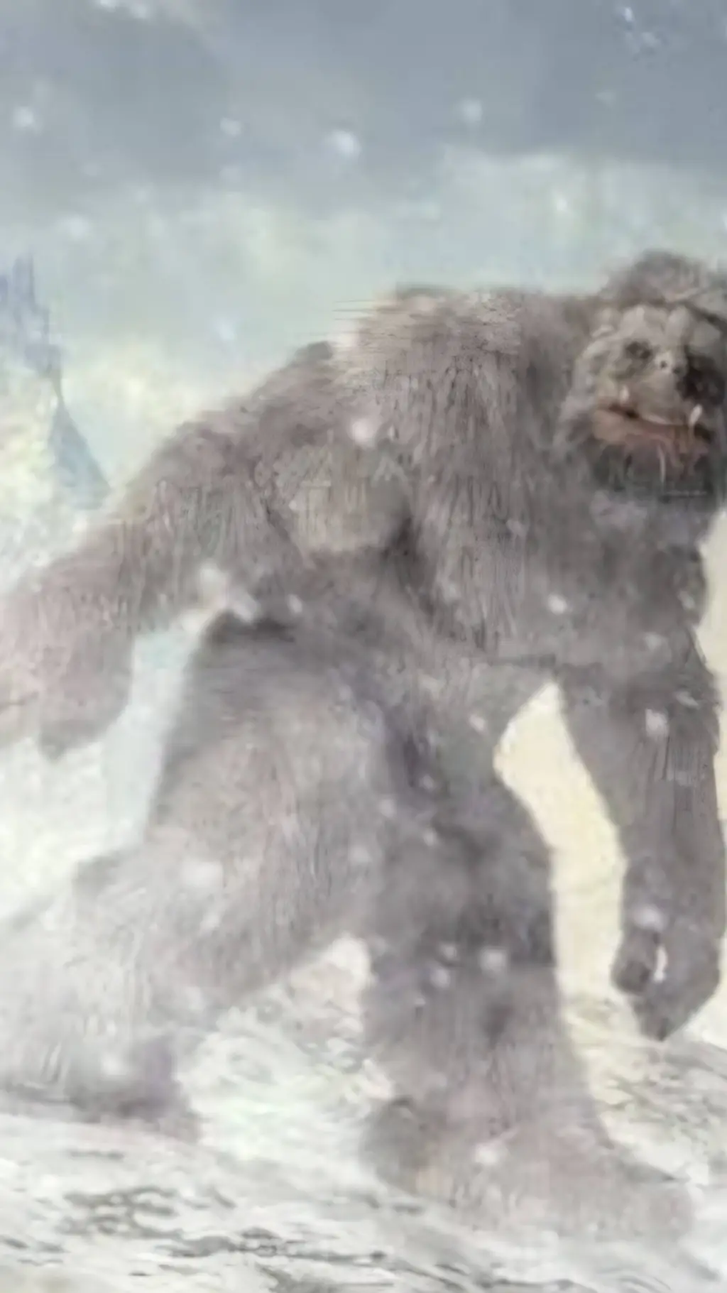 ai character: Yeti background