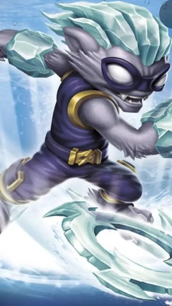 ai character: Freeze blade background
