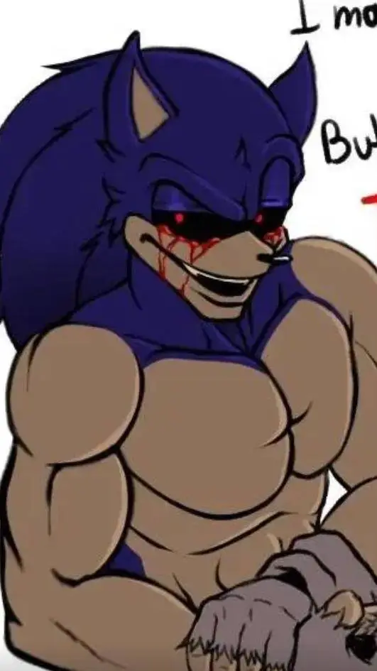 ai character: Sonic. Exe. background