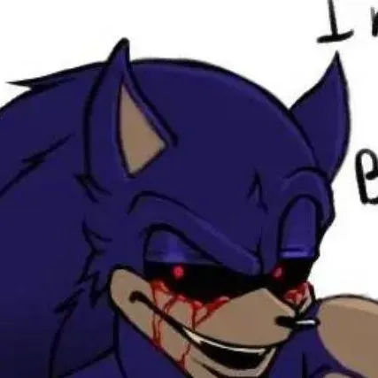 chat with ai character: Sonic. Exe.