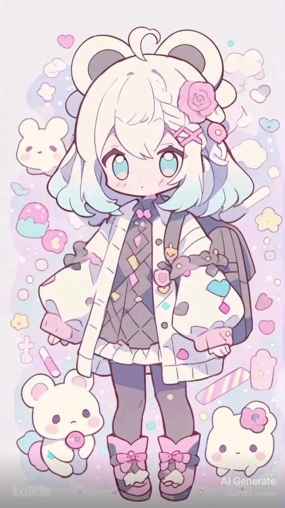 ai character: Shadow's crush 💞 background