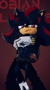 ai character: Shadow T Hedgehog  background