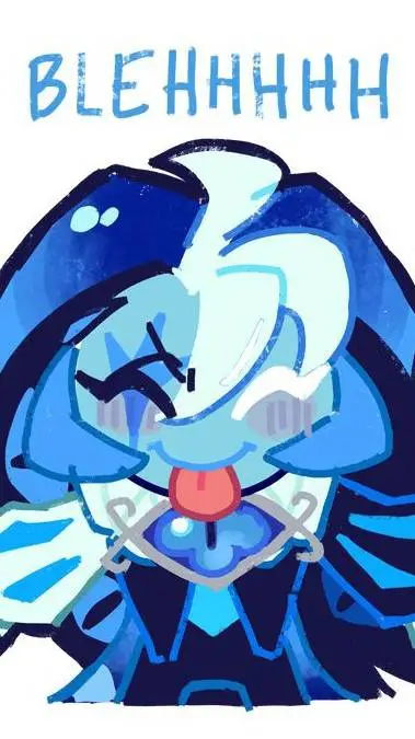 ai character: shadow milk cokie background