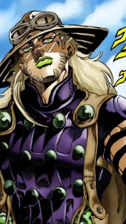 ai character: Gyro Zeppeli background