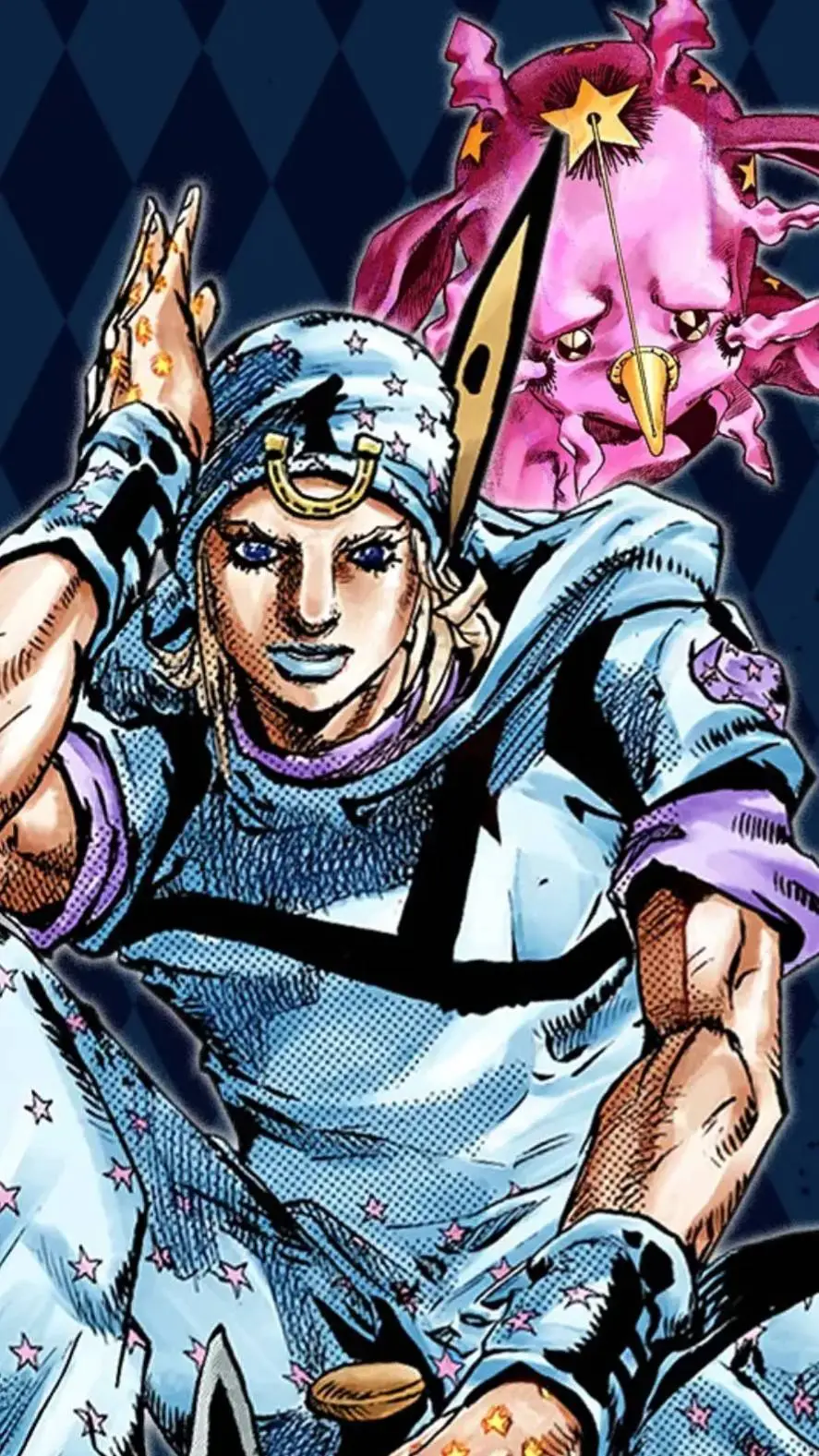 ai character: Johnny Joestar background