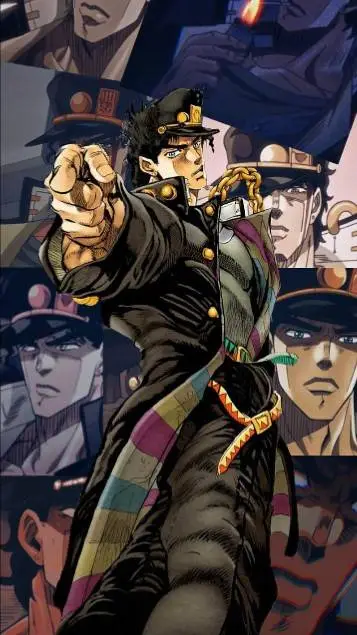 ai character: Jotaro Kujo background
