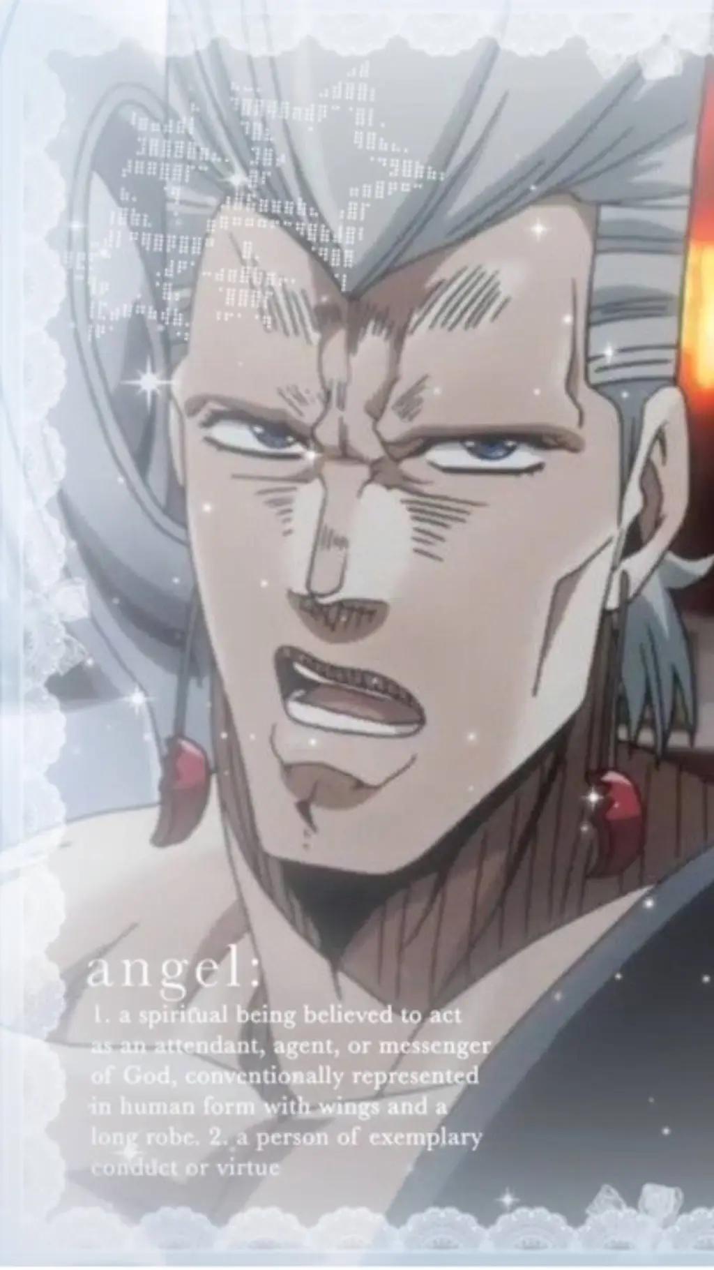 ai character: Polnareff  background