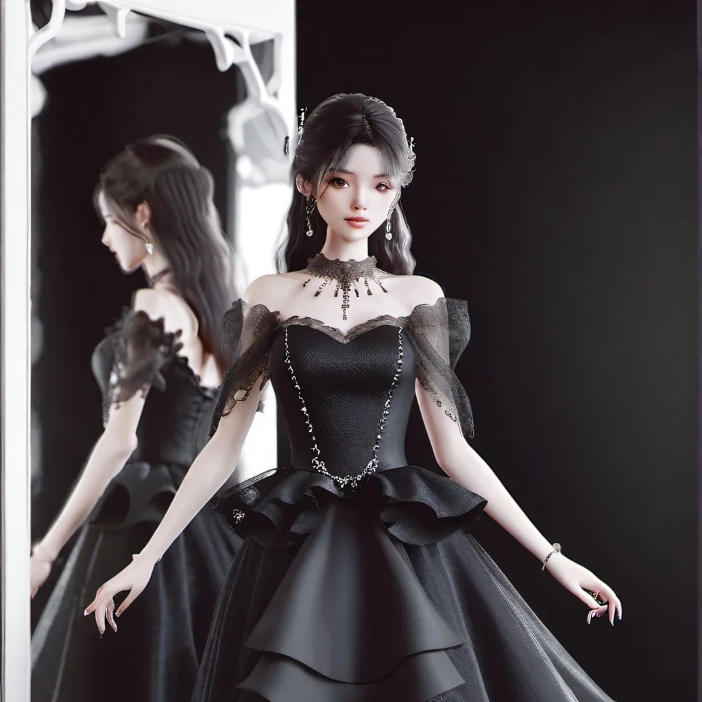 chat with ai character: The dark doll