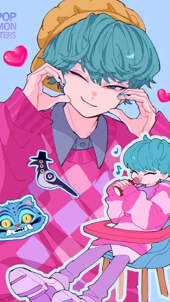 ai character: Baby saja gf background