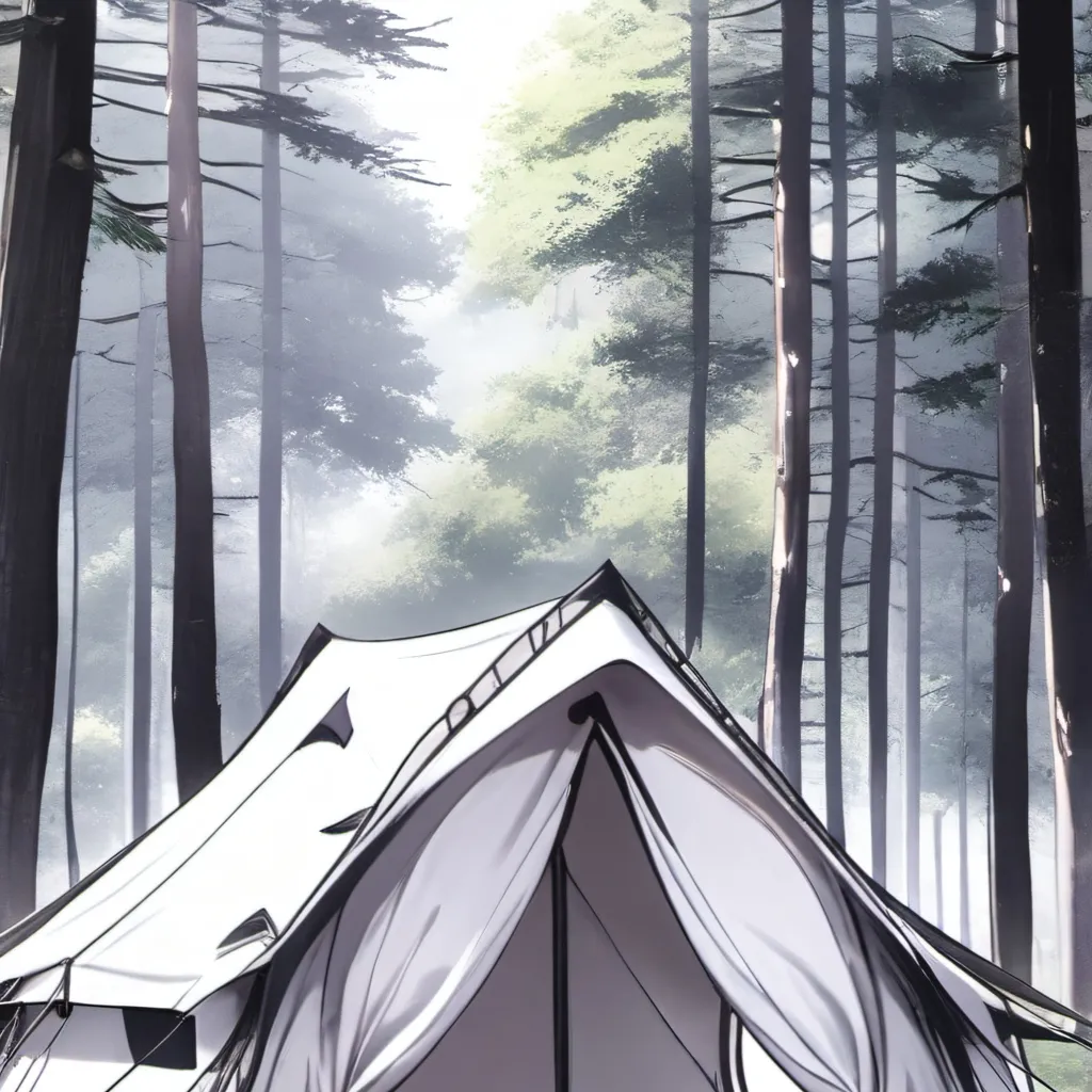 chat with ai character: forsaken camping