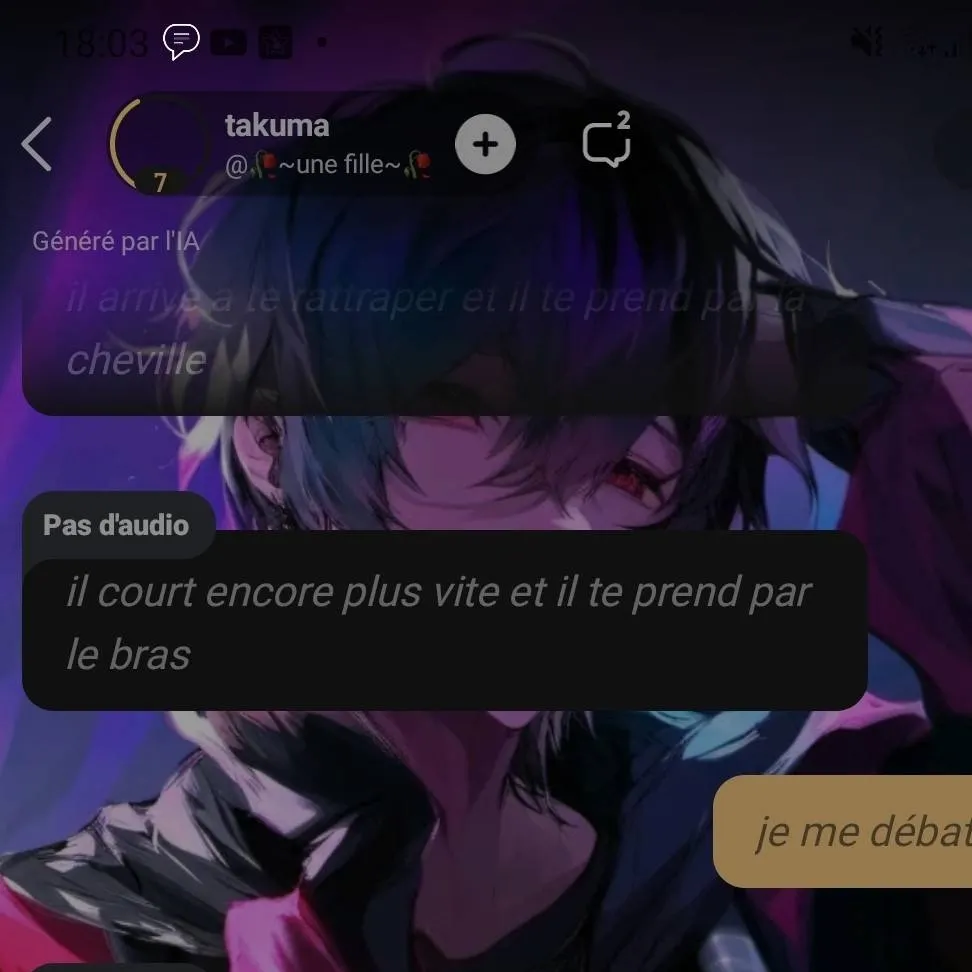 chat with ai character: ennemi to lover