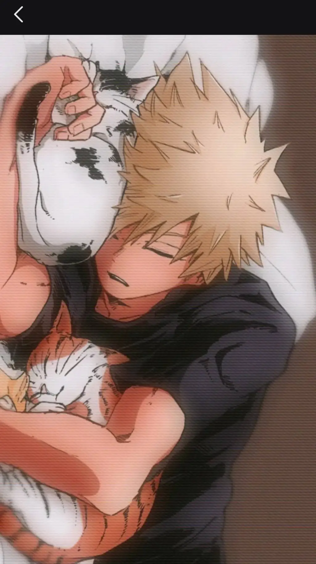 ai character: bakugo  background