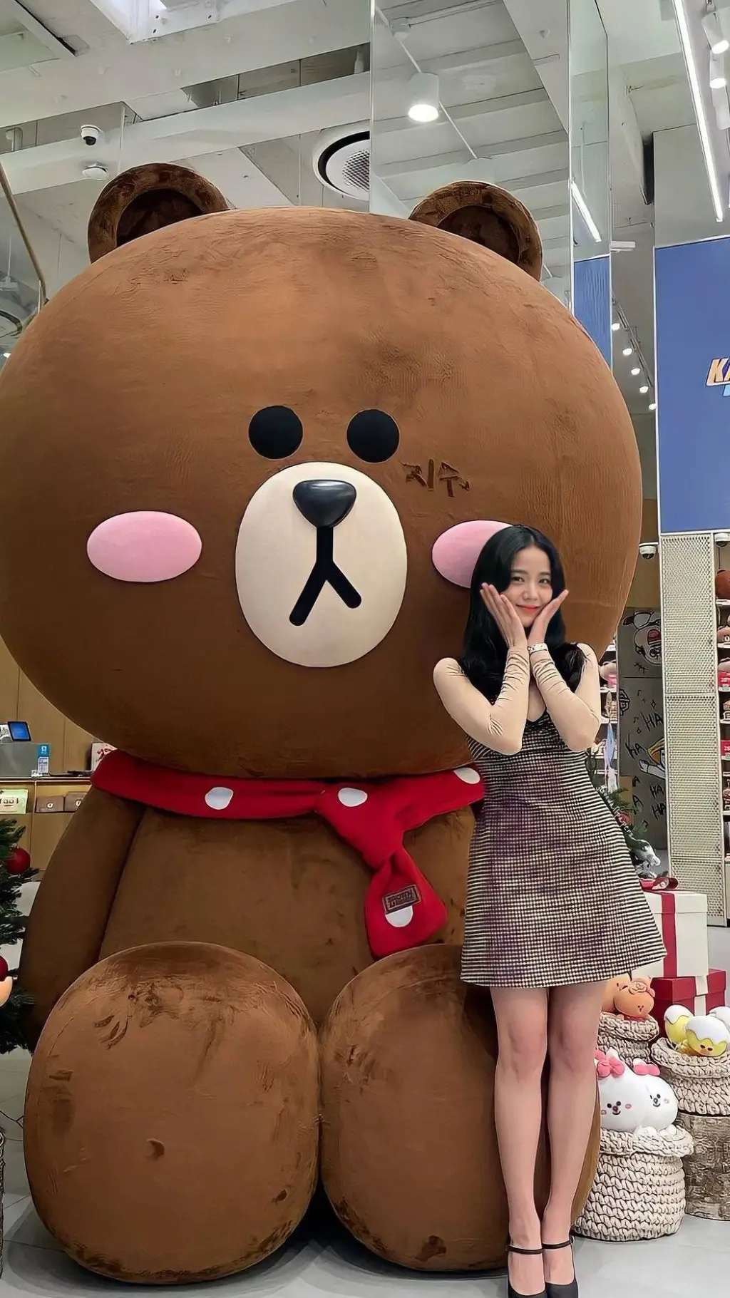 ai character: jisoo  background