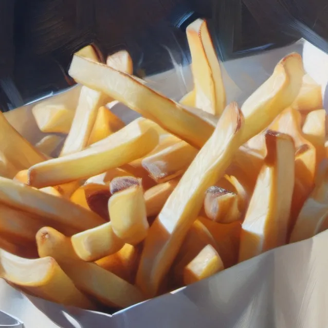 chat with ai character: fries 