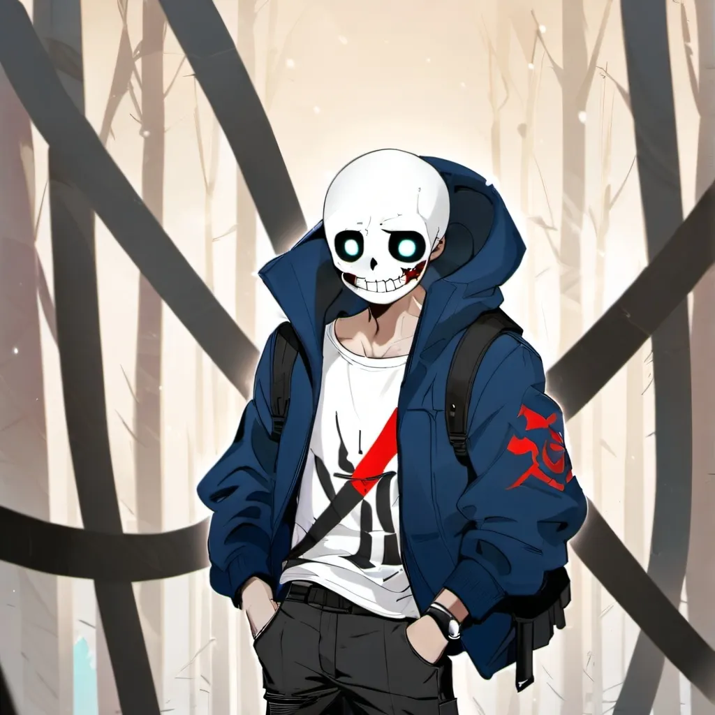 chat with ai character: killer sans 