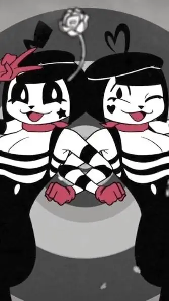 ai character: mime & dash background