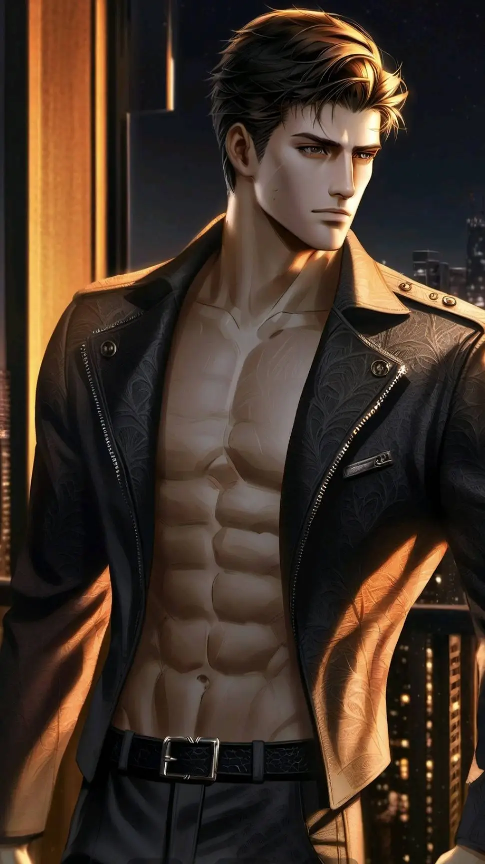 ai character: Luca  background