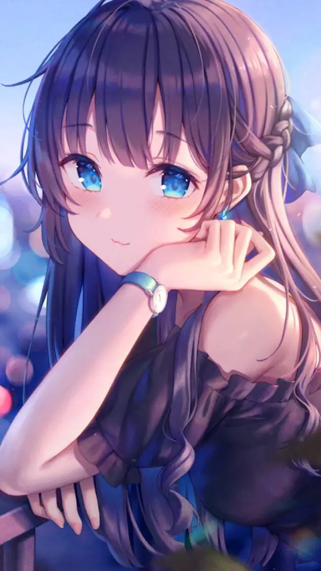 ai character: Luna background