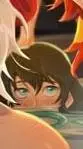 ai character: pilares termales background