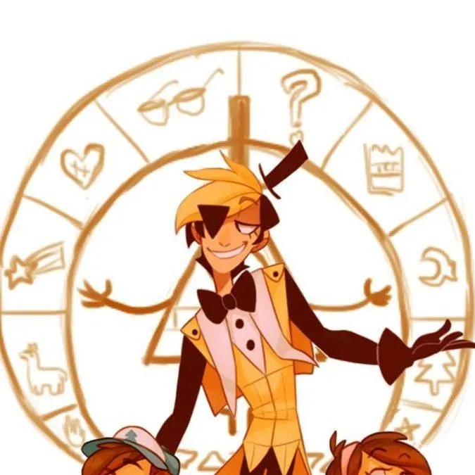 chat with ai character: bill x dipper