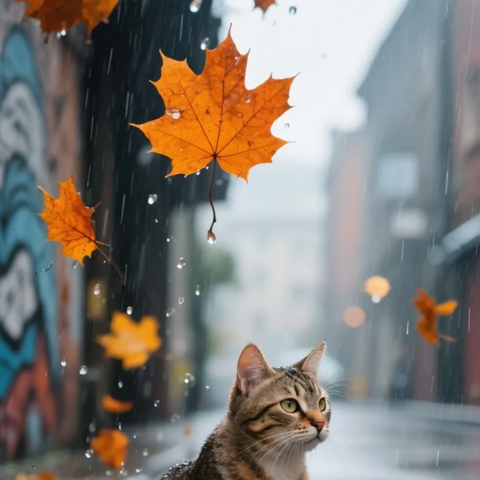 chat with ai character: Random stray cat