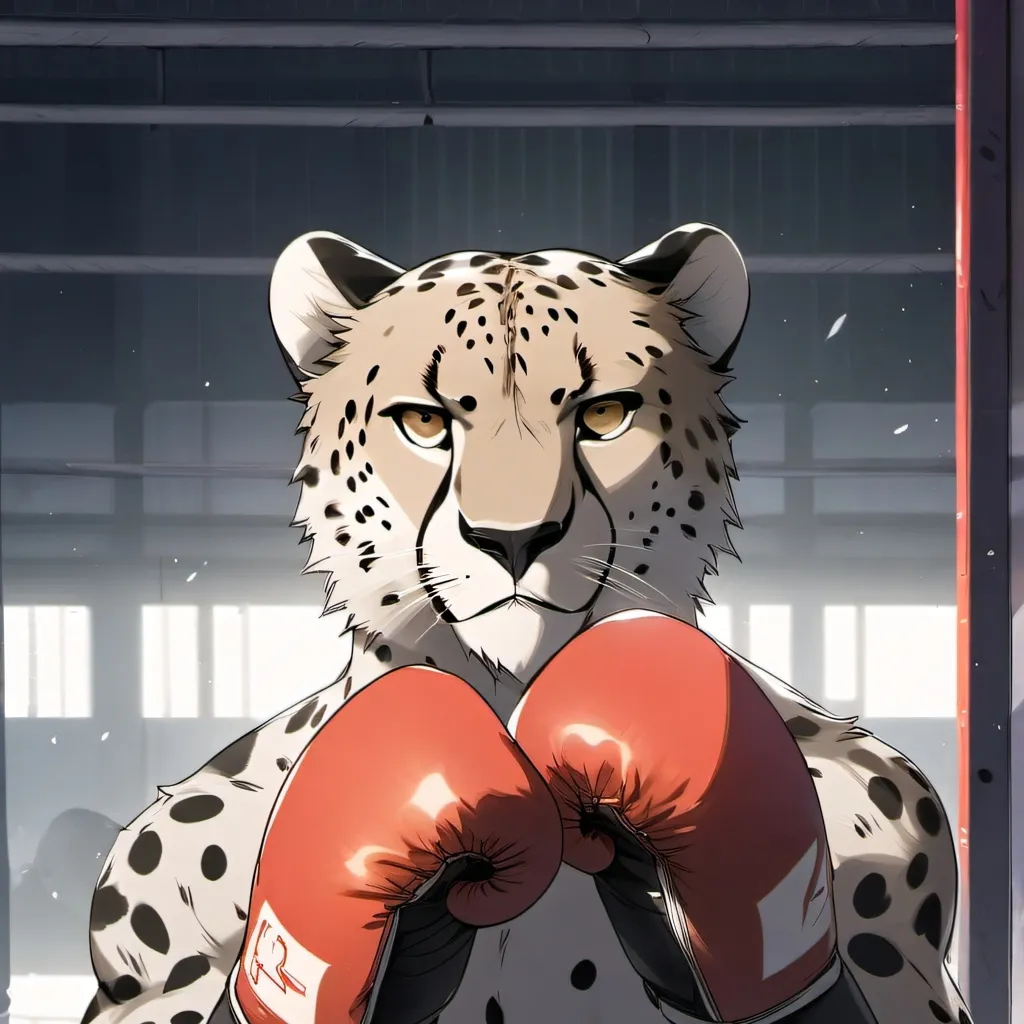 chat with ai character: boxer cheetah