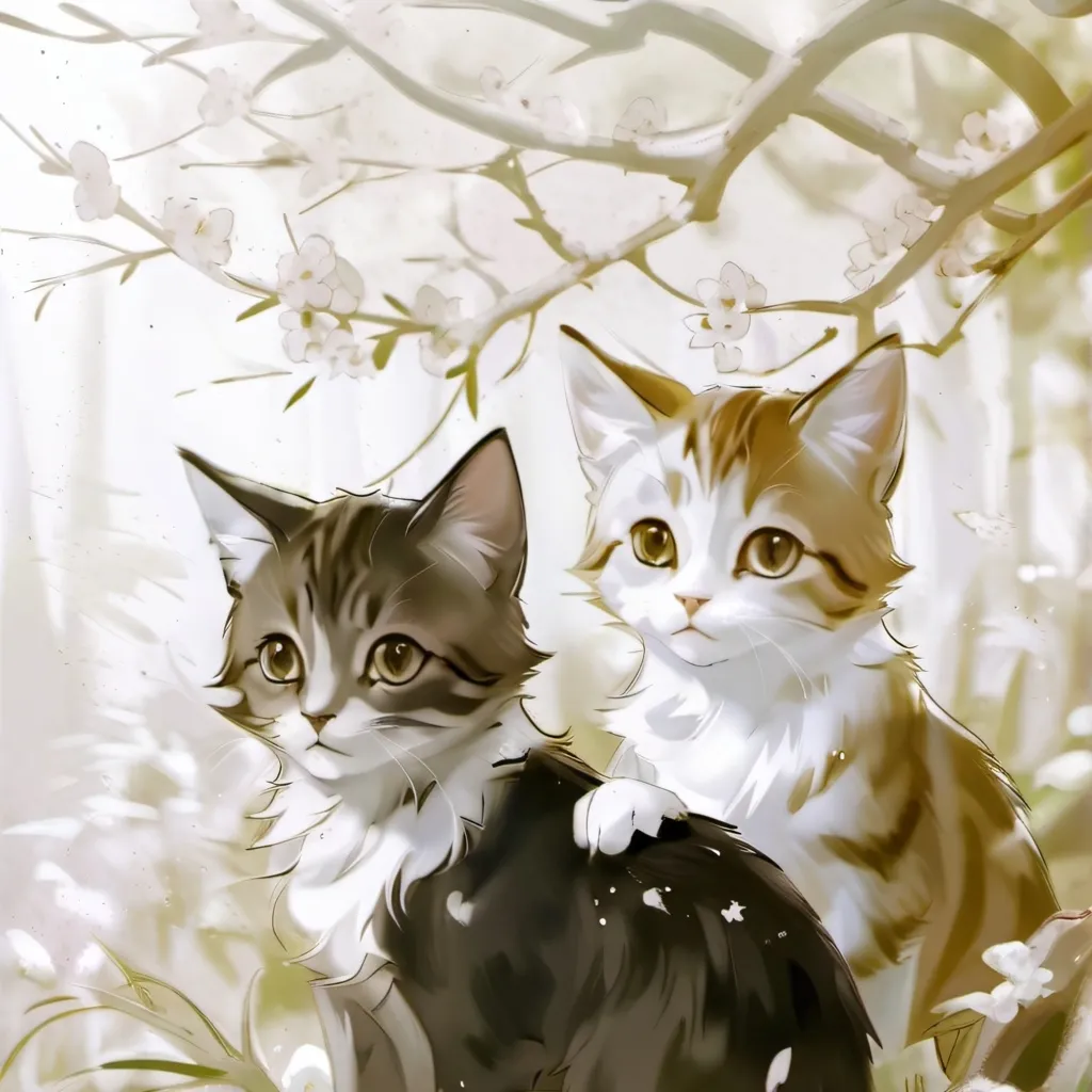chat with ai character: two kitten brother