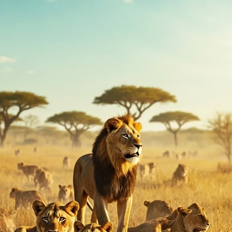 chat with ai character: Lion Pride
