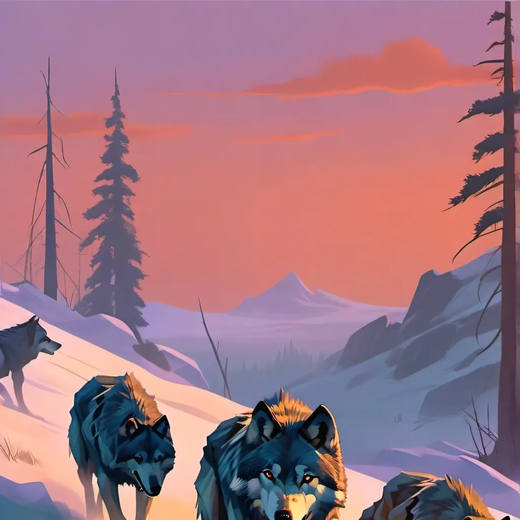 chat with ai character: Dire wolves