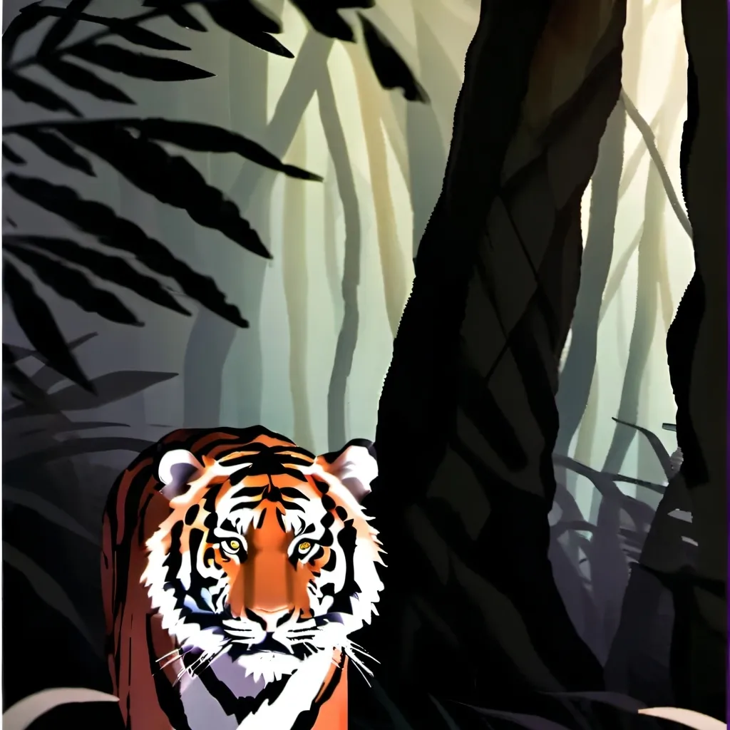 chat with ai character: Mother tiger & cub