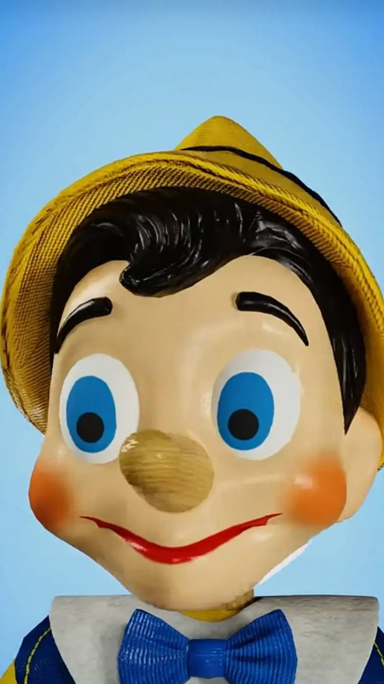 ai character: Pinocciho  background