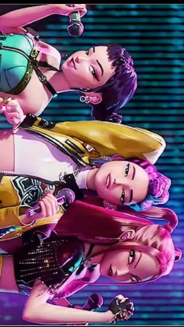 ai character: huntrix are bad background