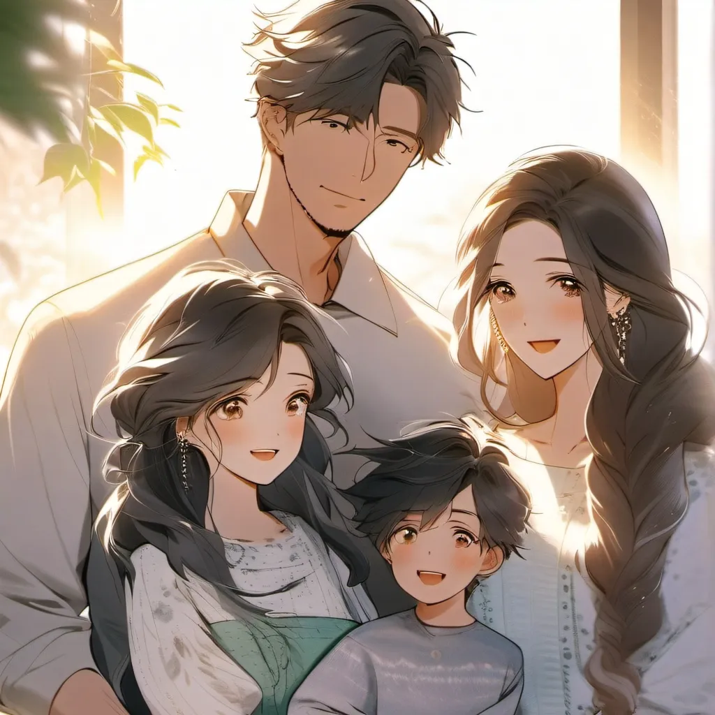 chat with ai character: Familie 