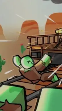 ai character: Dead rails background