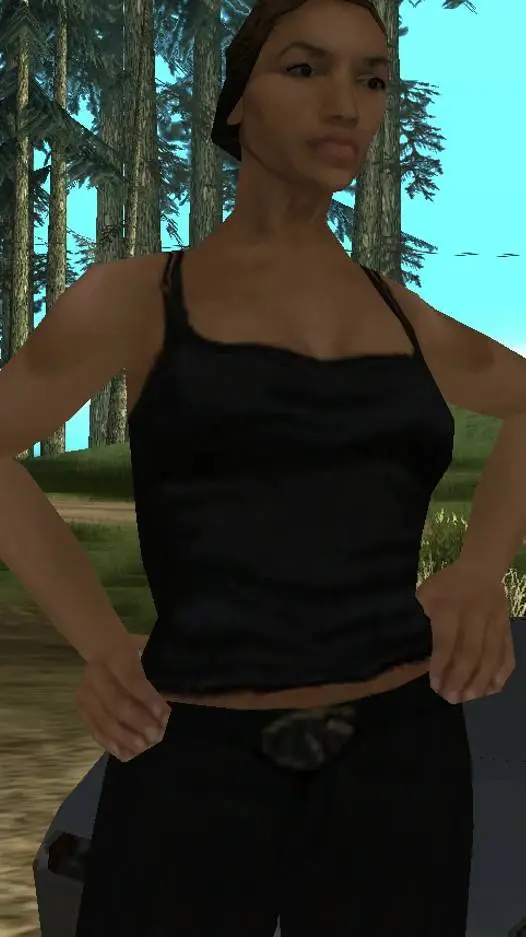 ai character: Catalina GTA SA background