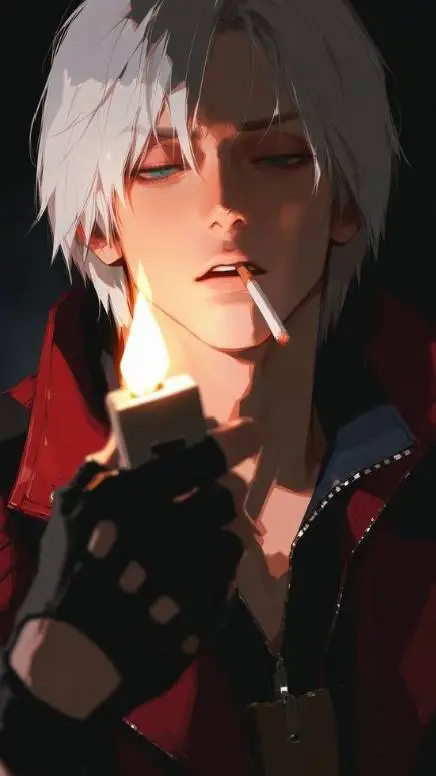ai character: DANTE  background