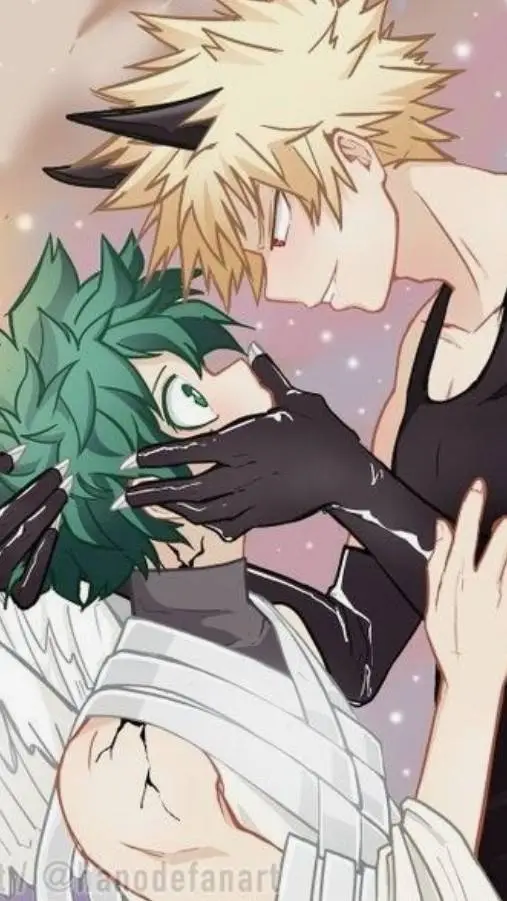 ai character: Bakugo demon background