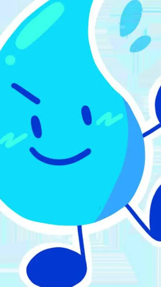 ai character: Teardrop background