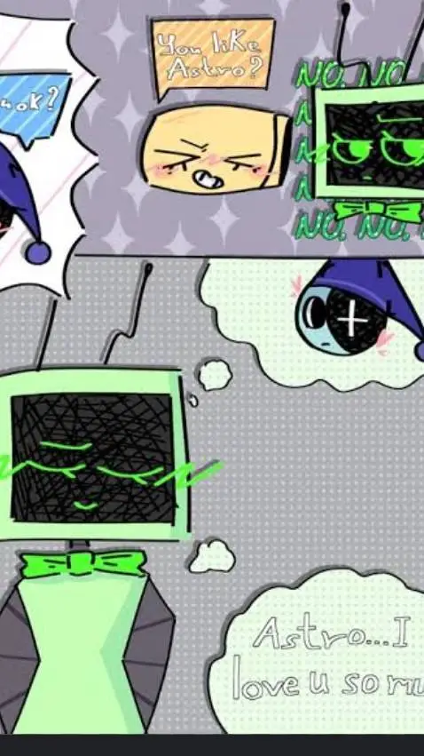 ai character: Vee x Astro  background