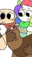 ai character: dandy x shelly background