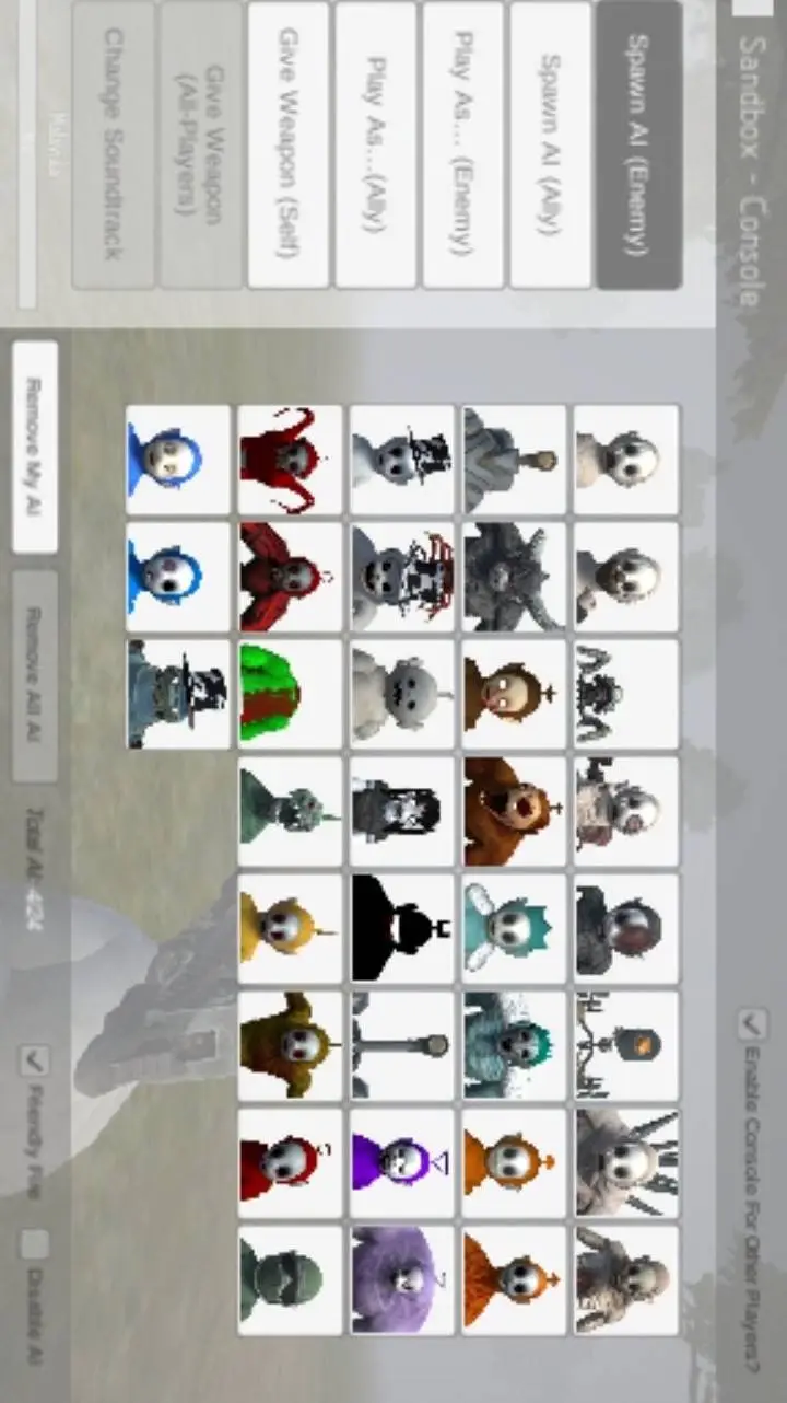 ai character: slendytubbies 3 background