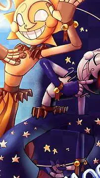 ai character: sun   moon background