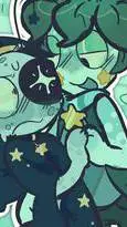 ai character: sprout x astro background